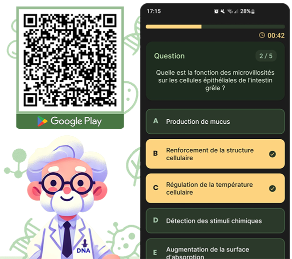 Professeur Helix et l'application